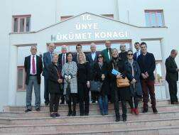 Ünye’de Kültür ve Sanat Bienali için Yola Çıktılar