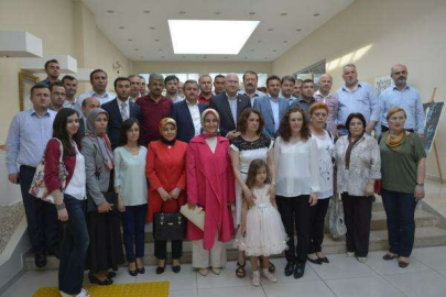 Karma Resim ve Ahşap Boyama Sergisi Açıldı