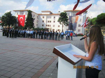 30Ağustos Zafer Bayramının 93 Yılı Ünye de Kutlandı