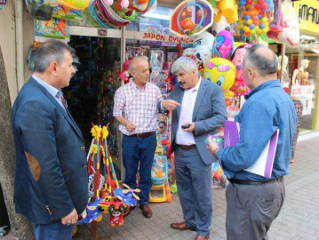Başkan Pamuk, Destek için Kapı Kapı Dolaştı
