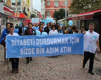 Diyabete Karşı Farkındalık Yürüyüşü