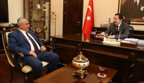 ÜNDEF Başkanı Cınbırtoğlu’ndan, Vali Balkanlıoğlu’na Ziyaret
