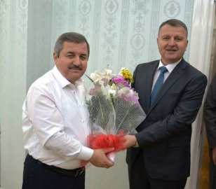 Vergi Dairesi’nden Başkan Anlayan’a Ziyaret