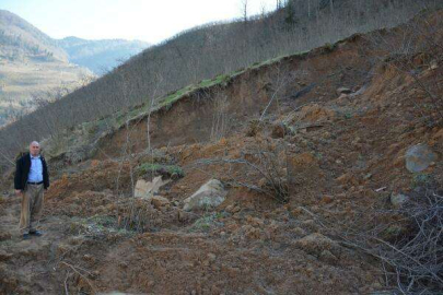 Hızla Eriyen Kar Toprak Kaymasına Neden Oluyor