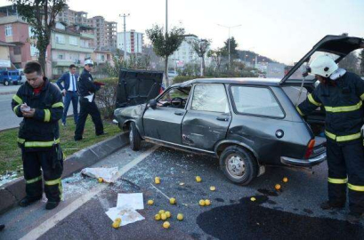 Trafik Kazası: 2 Yaralı