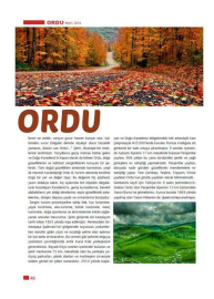 Pamukkale Dergisi Ordu’yu Tanıttı