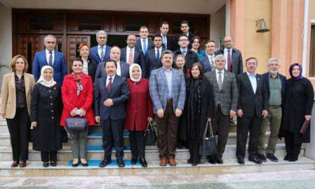 KOMİSYON ÜYELERİNDEN BAŞKAN YILMAZ’A ZİYARET “Ordu’da Olmaktan Mutluyuz”