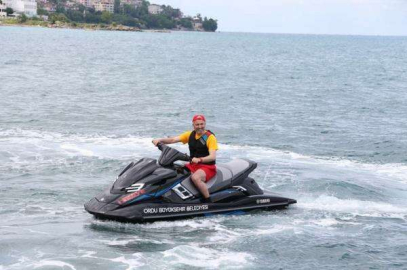 Başkandan Jet-Ski Şov