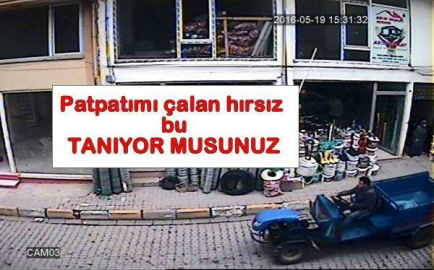 Sosyal Medya ile Hırsızı Ararken Patpatını Buldu