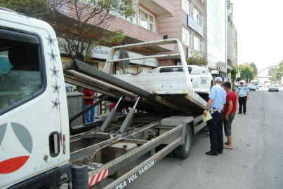 ARAÇ PARKINA GEÇiT YOK