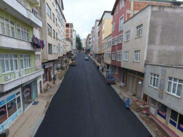 Korgan ilçe Merkezi Sıcak Asfalta Kavuşuyor