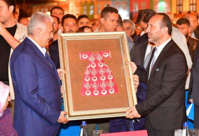 Başkan Çamyar, Başbakan Yıldırım’dan Söz Aldı