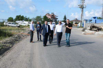 Organize Sanayi Yolunda Çalışmalar Başlıyor