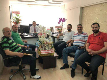 Olgun İnağ’a Dostlarından Ziyaret