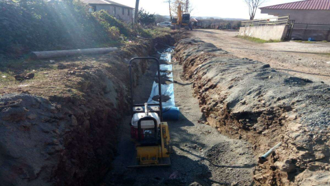 Şirinköy’e 9 Bin Metre İçme Suyu Hattı