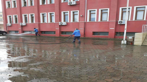 Perşembe Belediyesi Şehri Adım Adım Temizliyor