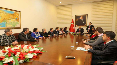 Proje Paydaşları, Vali Vekili Ballı’yı Ziyaret Etti