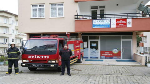 Gülyalı’ya İtfaiye Müfrezesi Kuruldu