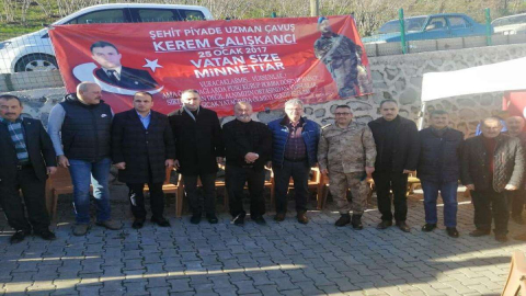 Elbab Şehidi Çalışkancı İçin Mevlit