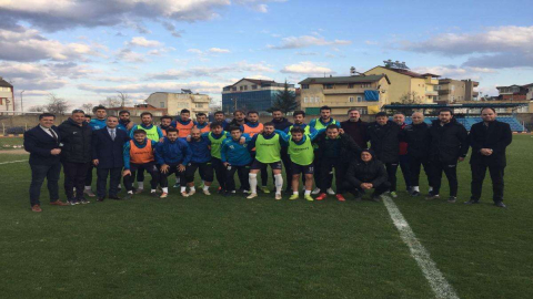 Başkan Kibar Futbolcuları Tebrik Etti