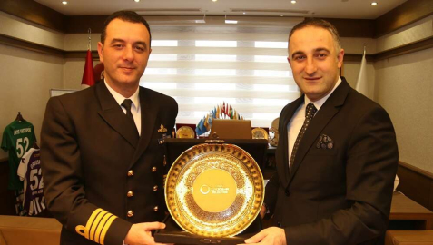 TCG FATİH (F-242) Gemisi Ordu’da