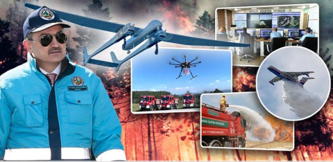 365 Gün, 7/24 Orman Yangınları İle Mücadele…