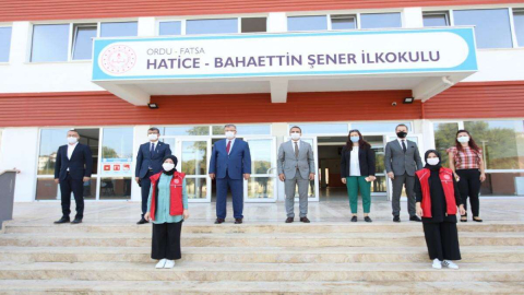 Kaymakam Yaran ve Başkan Kibar’dan Birinci Sınıf Öğrencilerine Ziyaret
