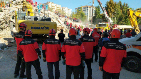 Ordu İtfaiyesi İzmir’de