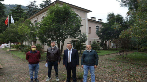 Rektör Akdoğan, Turizm Fakültesinde İncelemelerde Bulundu