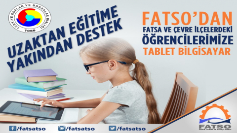 FATSO Uzaktan Eğitime Yakından Destek Veriyor