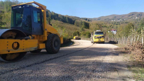 Turizme Giden Yollara Asfalt Konforu