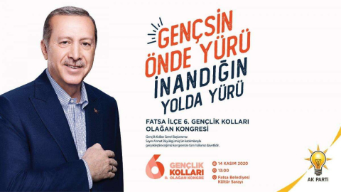 AK Parti Fatsa İlçe Başkanı İsa Yüksel: “Gençsin Önde Yürü İnandığın Yolda Yürü!”