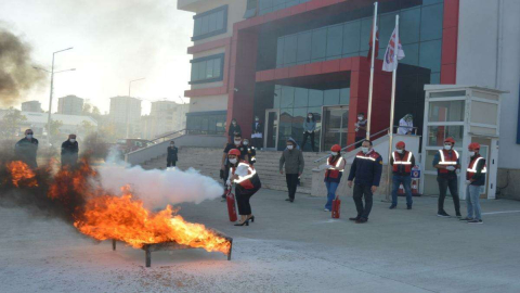 Kurumlara Yangın Eğitimi