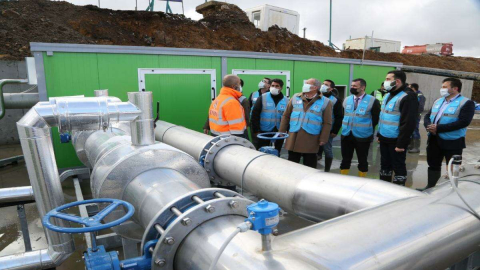 Çöpten Eletrik üretimi Başladı