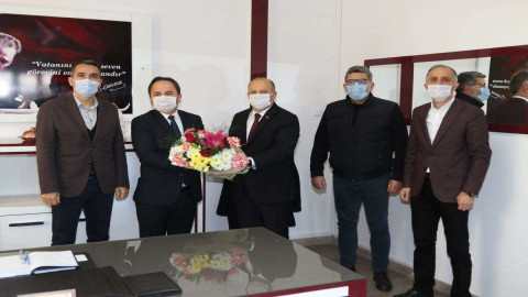 Başkan Tavlı’dan Milli Eğitim Müdürü Tokgöz’e Ziyaret