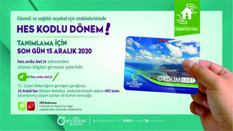 Toplu Taşımalarda “HES Kodu” Dönemi