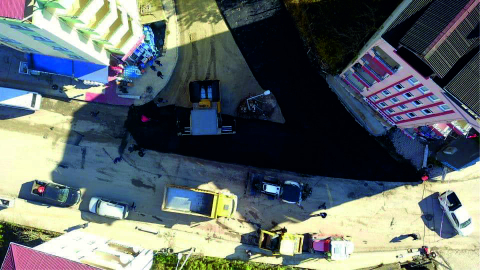 Kuşluvan’a Sıcak Asfalt