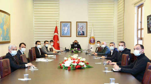 Covid-19 Pandemisi Değerlendirme Toplantısı Yapıldı