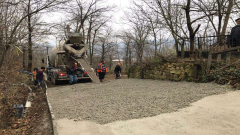 25 Yıllık Çile, Beton Yolla Esenliğe Kavuştu