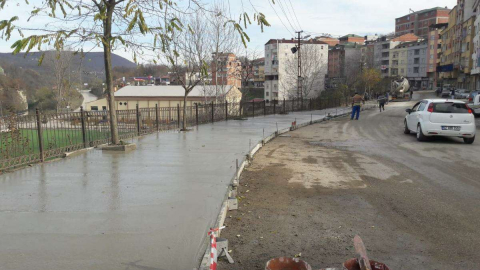 Kumru’ya Modern Kaldırım