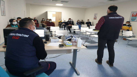 Hastane Personeline Yangın Eğitimi