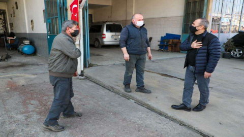 Vali Sonel, Ata Sanayi Esnafının Moral Kaynağı Oldu