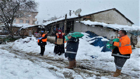 KAR ÇİLEYE DÖNMEDİ!