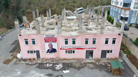 Cemevinin Yarım Kalan İnşaatını Büyükşehir Tamamlıyor