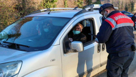 Kısıtlamaya Uymayanlara:  550.344 TL İdari Para Cezası