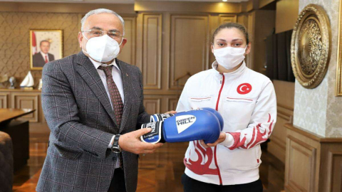 Başkan Güler: “Gamze’nin Başarılı Olacağına İnanıyoruz”