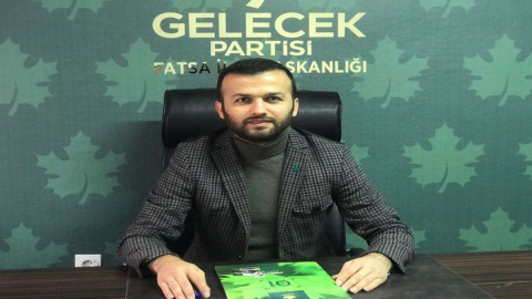 Gelecek Partisi Fatsa İlçe Başkanı Hakan Ertürkmen: “Bu Ülke Sizlere Minnettardır”