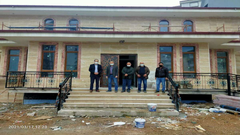 Hz. Ömer Camii İnşaatında Sona Yaklaşıldı