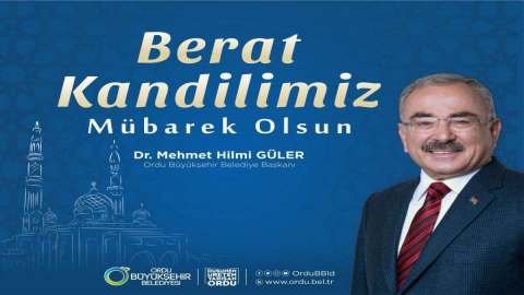 Başkan Güler: “Tüm İslam Aleminin Kandilini Tebrik Ediyorum”