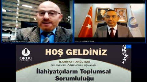 “İlahiyatçıların Toplumsal Sorumluluğu” Söyleşisi Gerçekleştirildi
